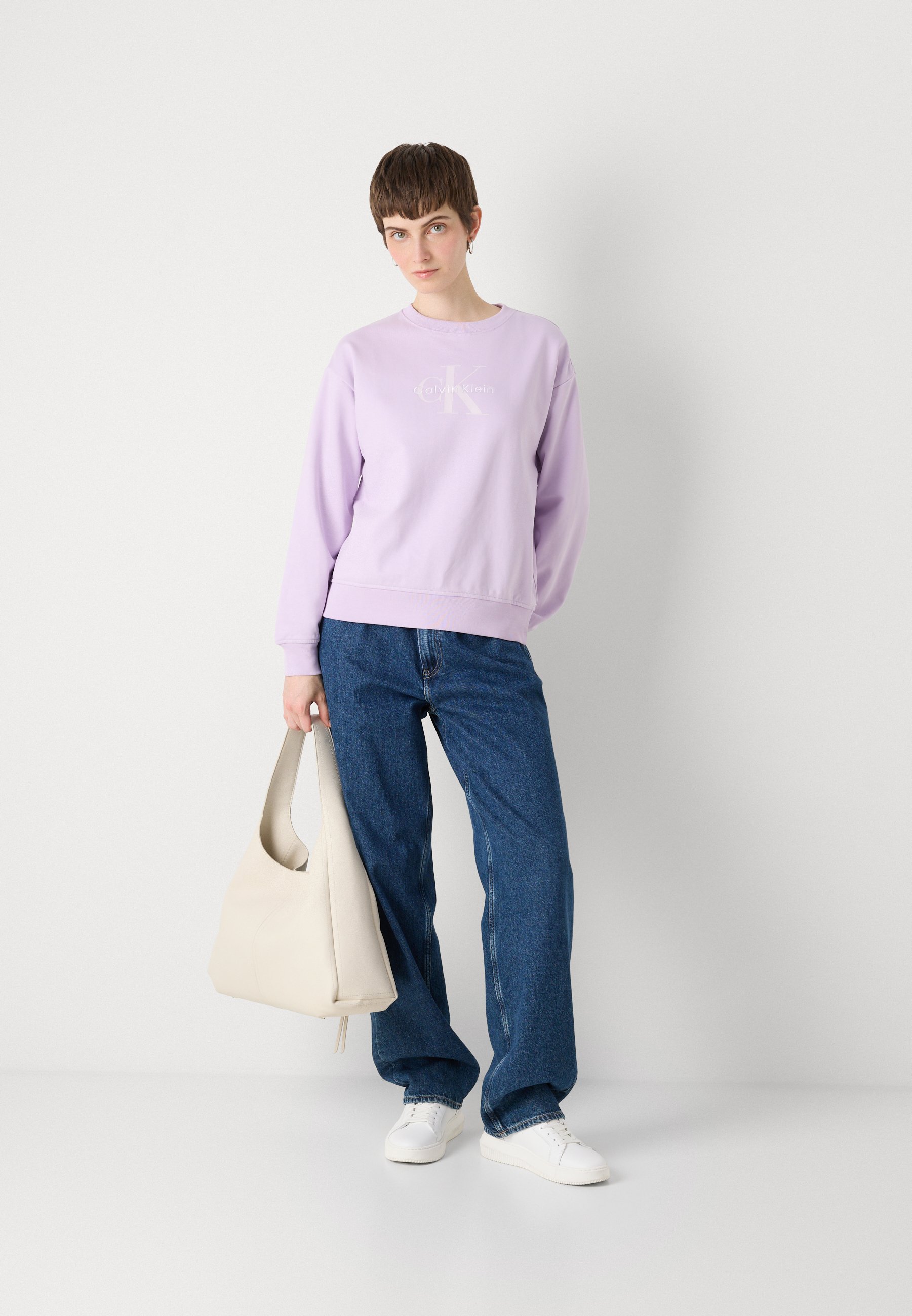 Calvin Klein Jeans Sweatshirt - lavender blush/flieder - Zalando