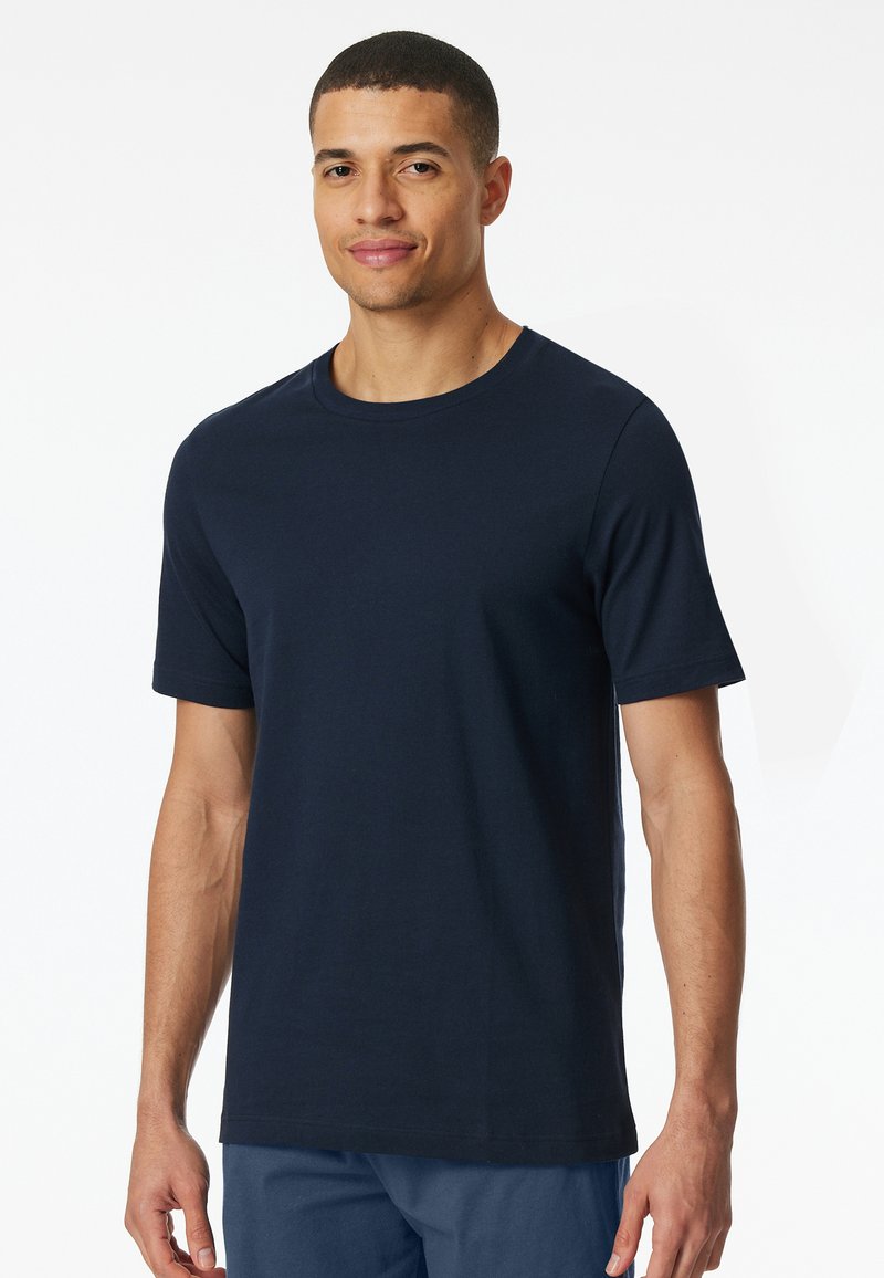 Schiesser RUNDHALS - Camiseta de pijama - nachtblau