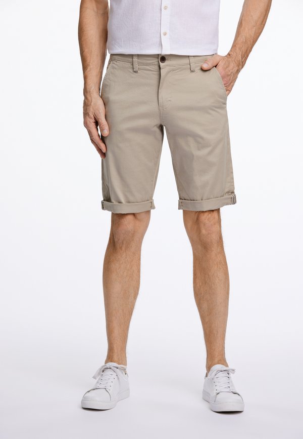 SOLID STRETCH - Shorts - sand