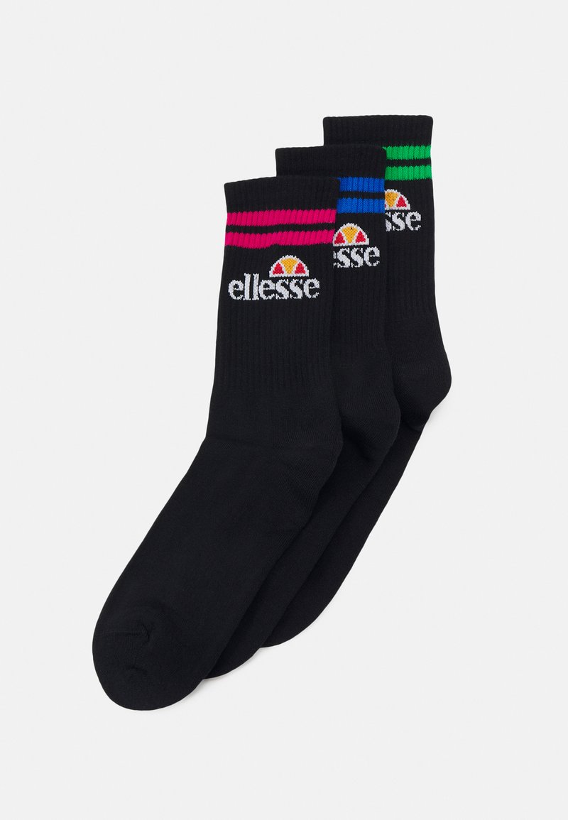 Ellesse PULLO UNISEX 3 PACK - Calcetines - black