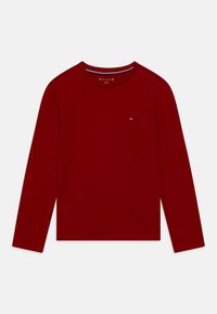 Tommy Hilfiger TEE UNISEX 2 PACK - Long sleeved top - ancient white/dark magma