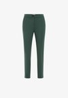 SLIM FIT - Auduma bikses - green