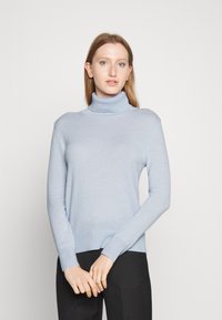 pure cashmere TURTLENECK - Camisola - baby blue