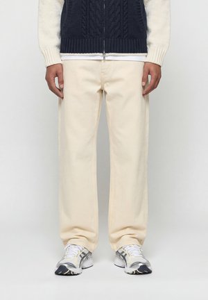 DISTRESSED - Straight leg jeans - ecru