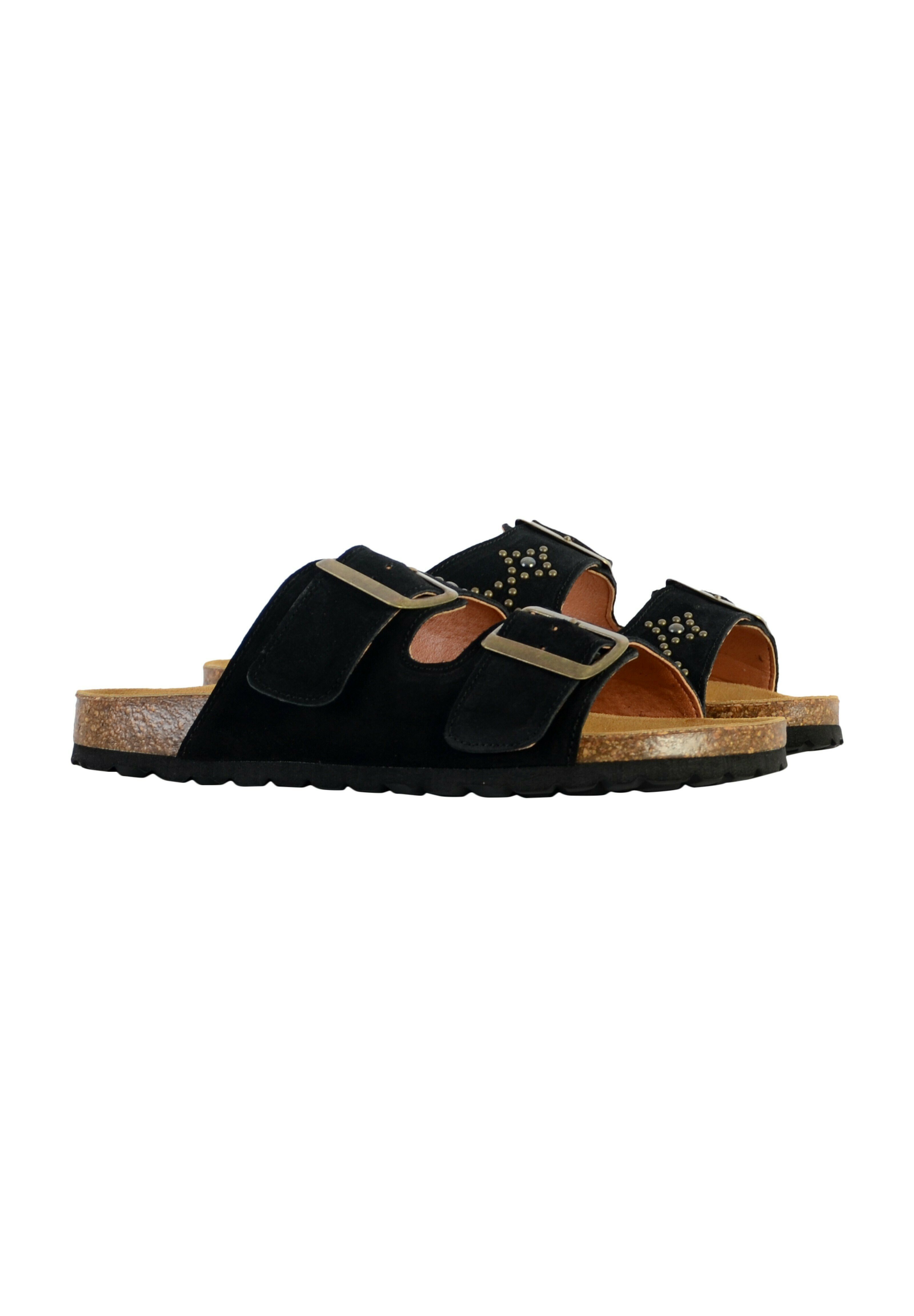 Mules CARLA En Cuir Marron Clair LE TEMPS DES CERISES - Pointure 39, Neuf Avec Emballage, Confort Et Style