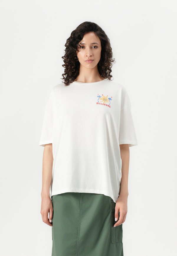 HOT HAZE TEE - Print T-shirt - salt crystal2