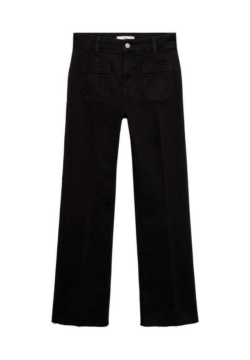Mango Bootcut jeans zwart denim/blackdenim