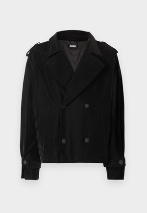 SHORT COAT UNISEX - Ελαφρύ μπουφάν - black