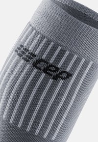 CEP COLD WEATHER COMPRESSION SOCKS RUNNING KNEE HIGH MEN - MADE IN GERMANY - Sportsokken - grey