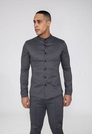 À MANCHES LONGUES   - Chemise - gris