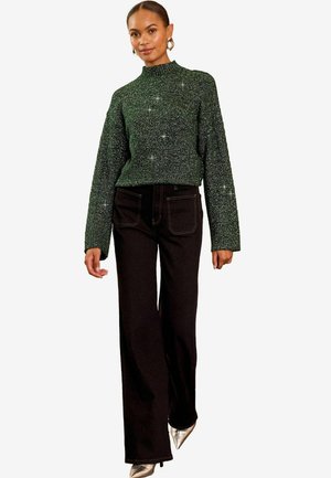 Love & Roses Maglione - christmas green tinsel