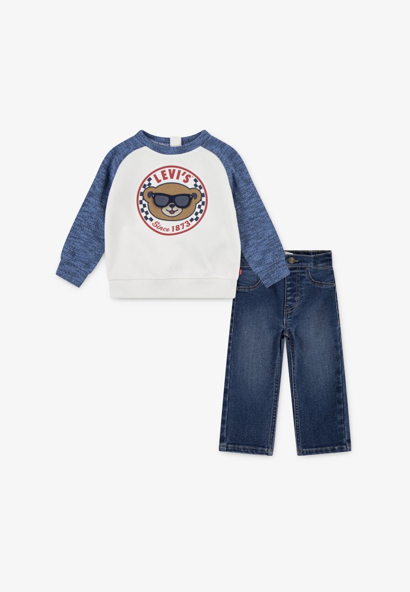 Levi's® SNIT MOTO CREW SET - Sudadera - big dipper