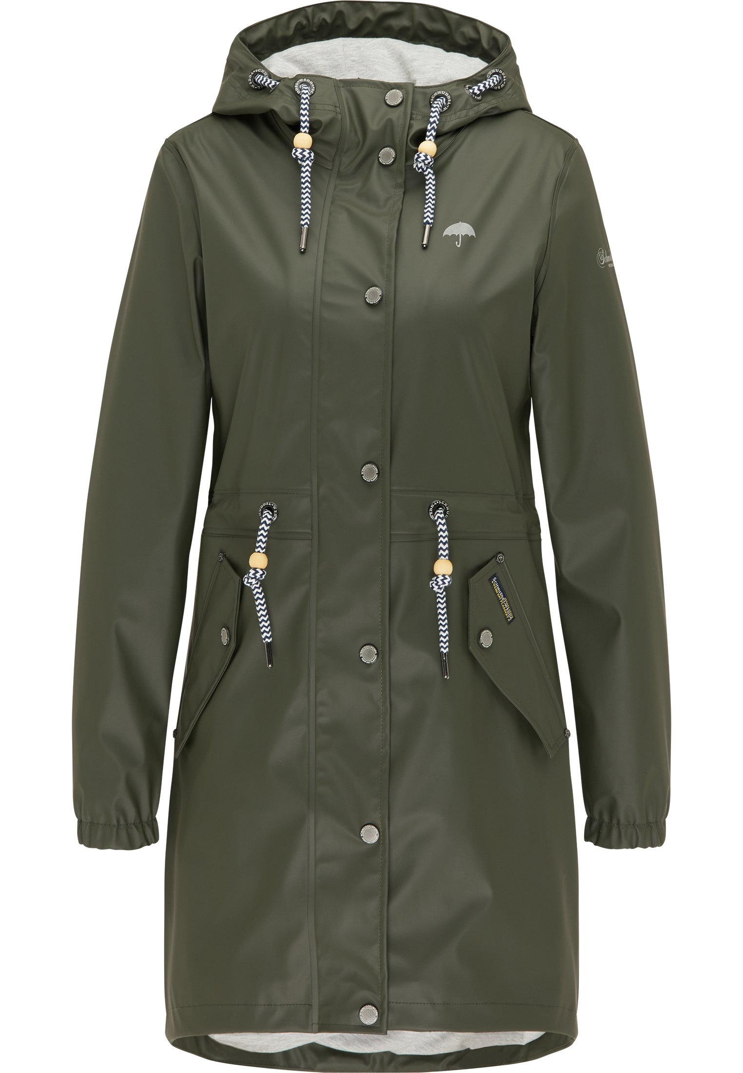 Schmuddelwedda Winterjacke Schmuddelwedda Wintermantel Oliv