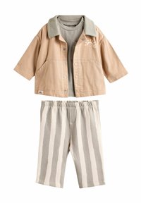 Next REGULAR FIT - SET 3 PIECE - Pantalones - neutral stripe