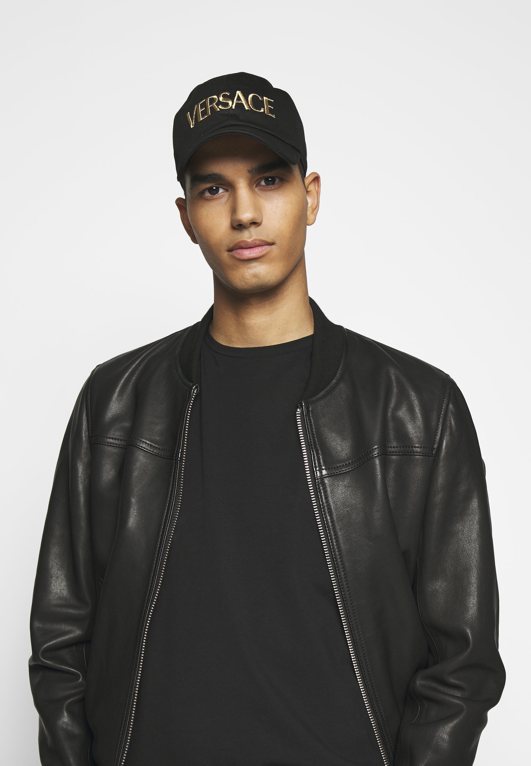 Versace UNISEX - Cappellino - nero/oro/nero - Zalando.it