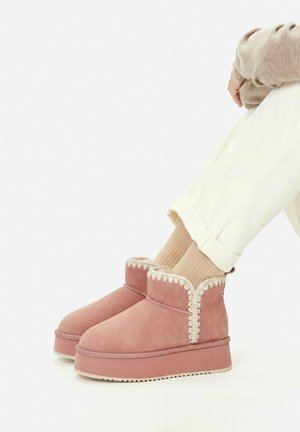 Roxy, ROXY SNOW BOOTS WOMEN'S PINK CEO-HY9988-3 - Vinterstøvler - pink