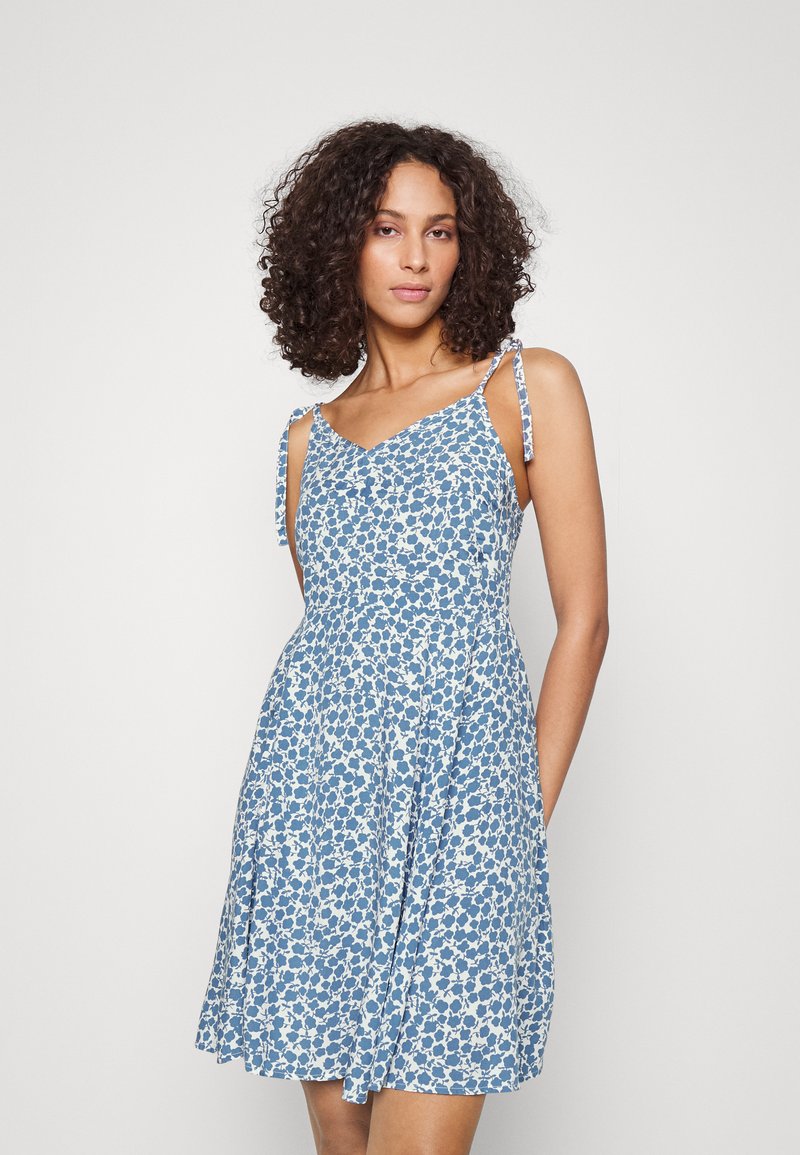 Gap Tall CAMI DRESS Vardagsklänning blue floral/blå Zalando.se