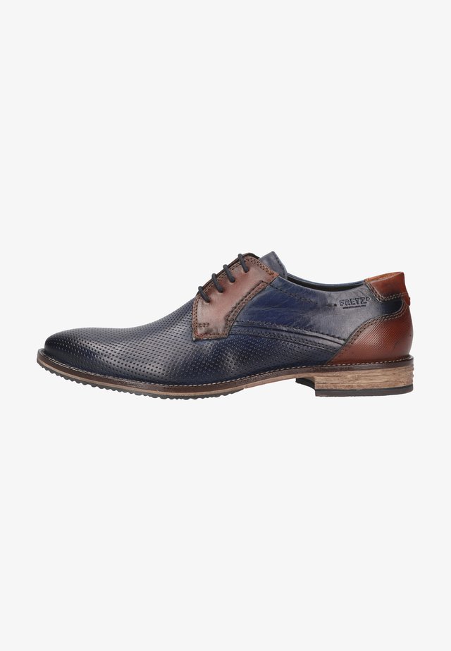 Veterschoenen - navy blue