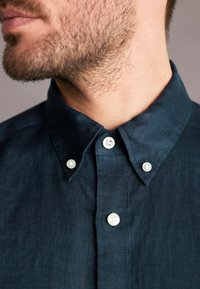 Next SIGNATURE LONG SLEEVE COLLAR - Ing - navy blue