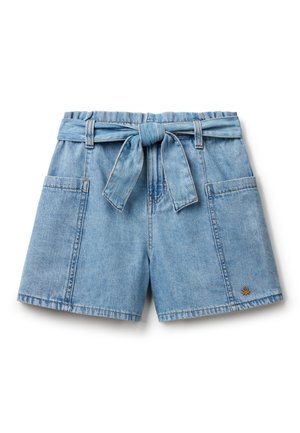Denim shorts - blue