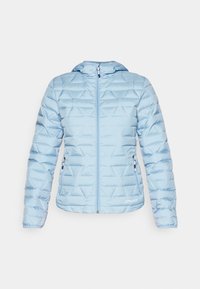 Spyder ZENITH HOODED JACKET - Pūkinė striukė - blue drift