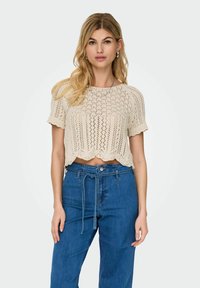 ONLY ONLNOLA  - T-shirts print - feather gray