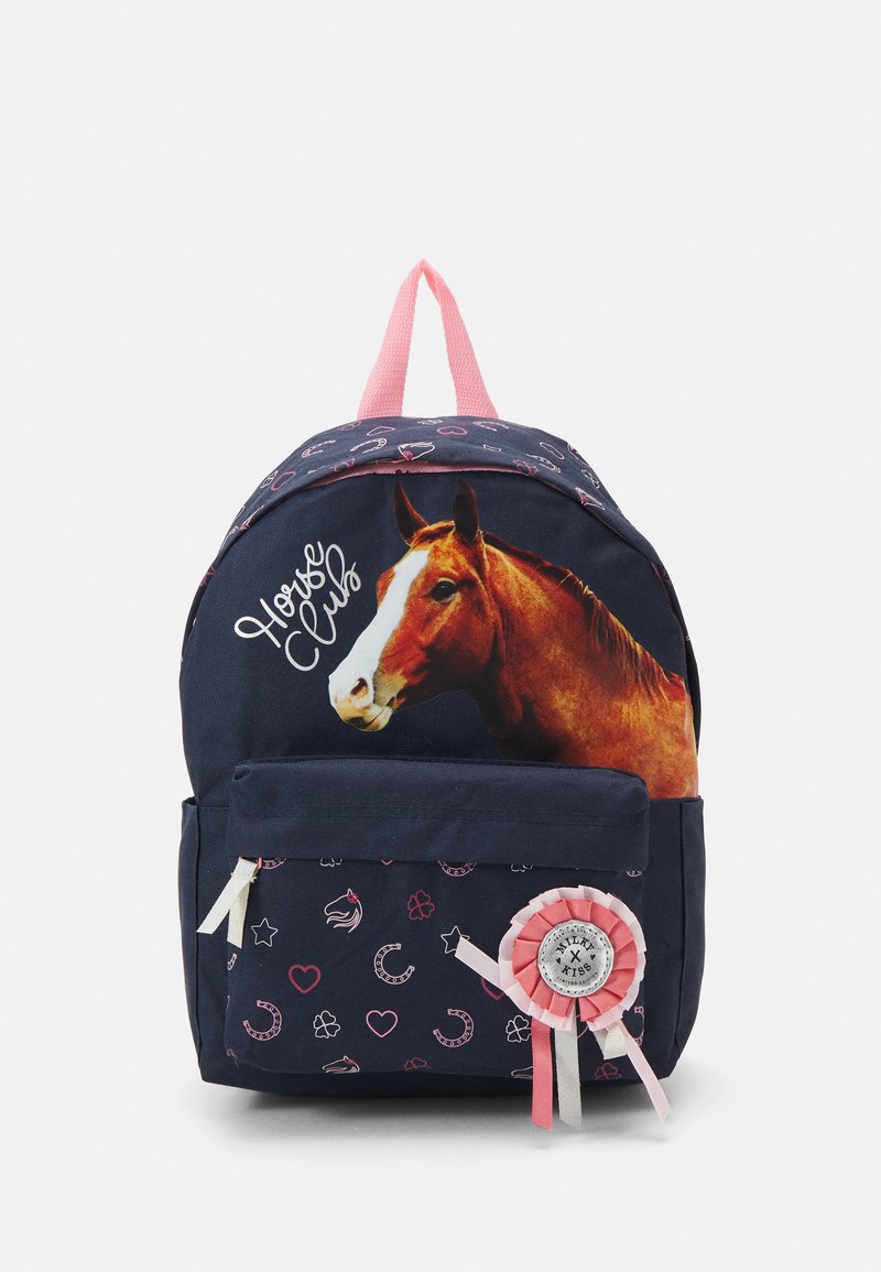 Kidzroom BACKPACK MILKY KISS HORSE CLUB UNISEX - Šolska torba - navy
