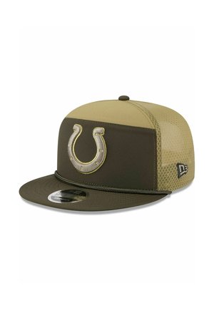 9FIFTY SPLIT PANEL - SALUTE INDIANAPOLIS COLTS - Cap - olive