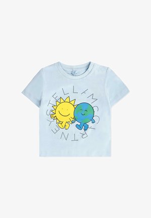 Stella McCartney Kids A MANICA CORTA - T-shirt imprimé - light blue