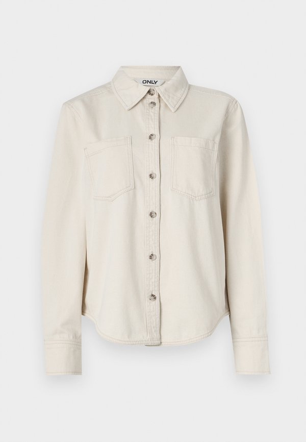 ONLSILLA SHIRT - Button-down blouse - ecru3