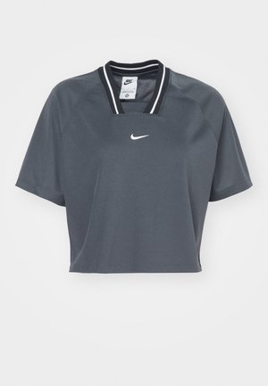 Nike Sportswear T-shirt print - anthracite/black
