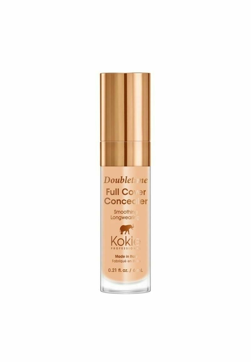 Kokie Cosmetics - KOKIE DOUBLETIME FULL COVER CONCEALER - 110 MEDIUM HONEY - Peitevoide - beige, Suurenna