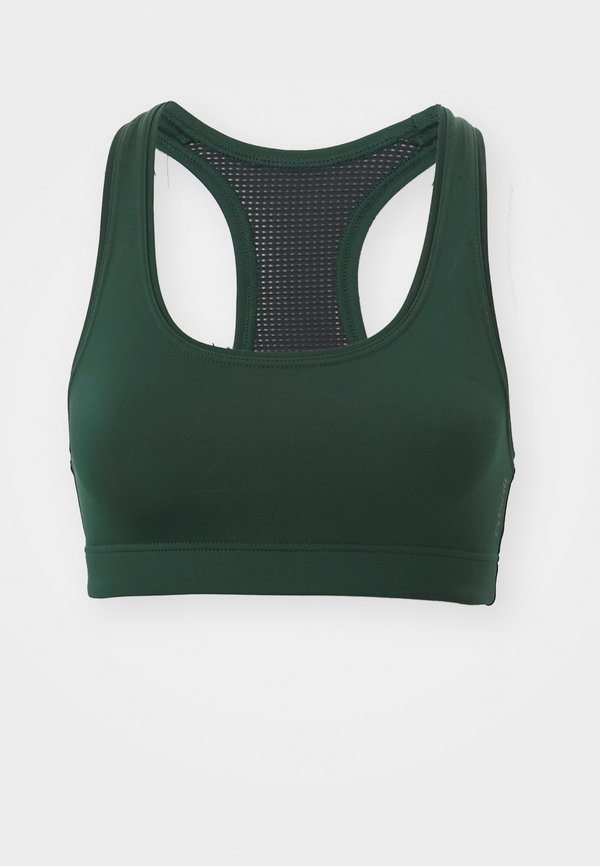ICONIC BRA - Medium support sports bra - dark pine2