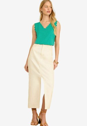 REGULAR FIT - Top - green