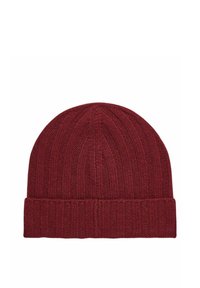 John Henric CLASSIC CABLE - Mössa - burgundy