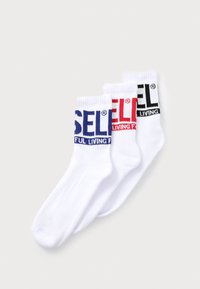 SKM-RAY-3PACK-CUSHIONED-17,5 - Kojinės - white