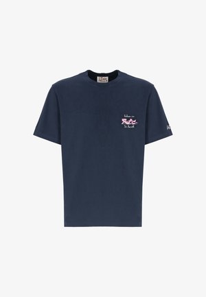 MC2 Saint Barth, T-SHIRT MAN - T-shirt con stampa - blu