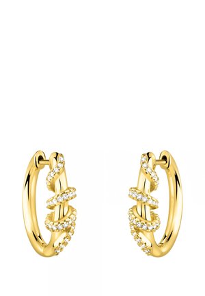 ZIRCONIA - Boucles d'oreilles - gold-coloured