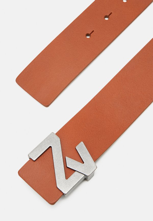 INITIALE BELT NATURAL UNISEX - Belt - cognac2