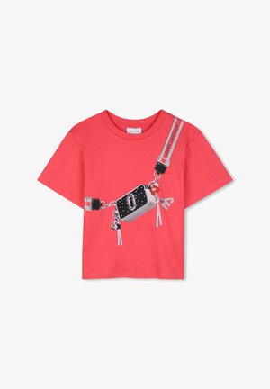 MARC JACOBS KIDS, TEE-SHIRT MANCHES COURTES - T-shirt print - geranium