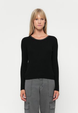 ONLEMMA BLING O NECK - Pullover - black