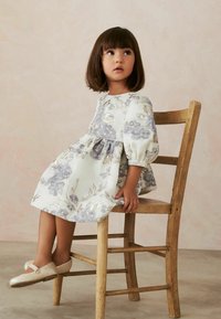 Next FLORAL PROM - Kokteilikleit/peokleit - gold silver grey