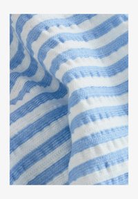 Unselected, blue white stripe