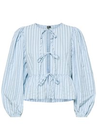PCAGNETE ONECK TIE  - Bluse - blue/maritime blue
