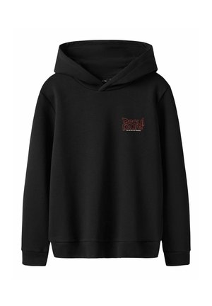 LANGARM - Sweat à capuche - black
