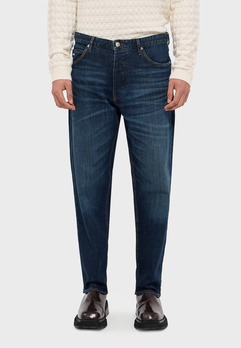 Emporio Armani - Jeans baggy - denim blu, Ingrandire