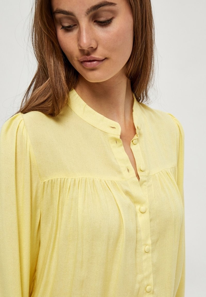 Damen Hemdblusen | Desires Hemdbluse yellow lemon/hellgelb - DF94137 Damen Hemdblusen | Desires Hemdbluse yellow lemon/hellgelb - DF94137