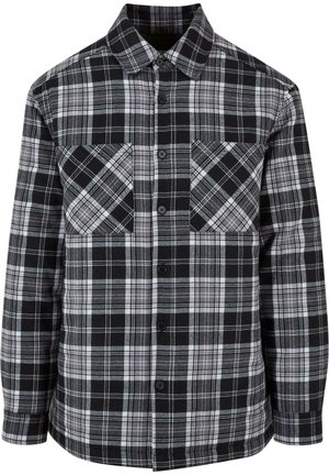 Urban Classics PADDED CHECKED - Veste légère - black white