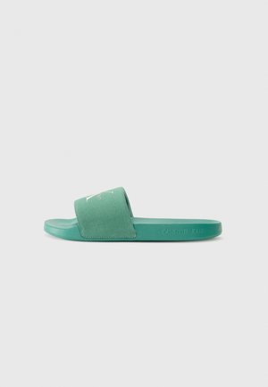 Pool slides - wild green
