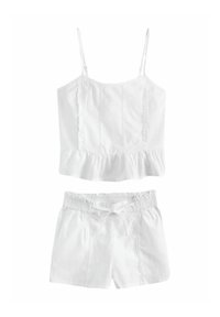 Laura Ashley SET REGULAR FIT - Yöasusetti - white